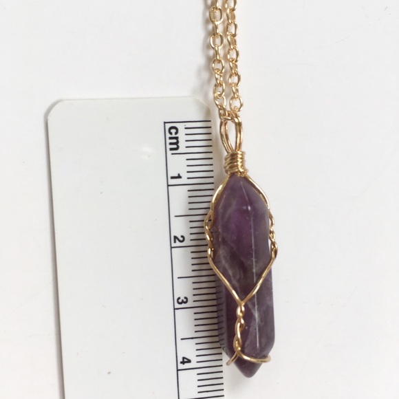 Amethyst Necklace - Picture 7 of 8